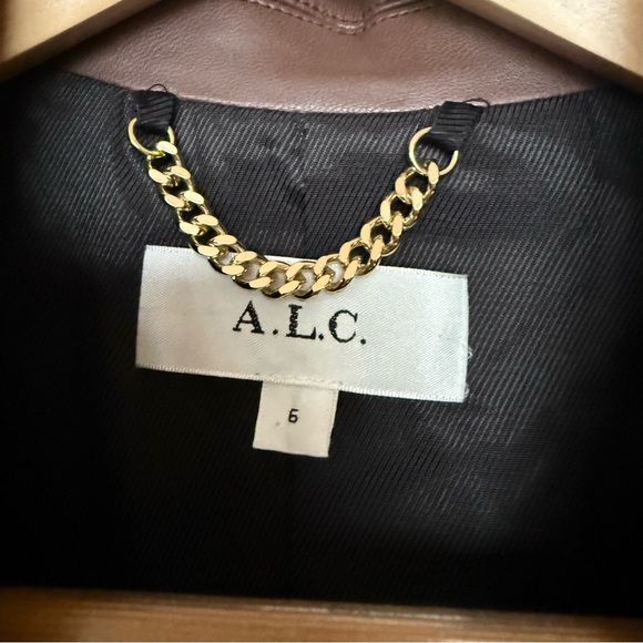 A.L.C. Amelia Vegan Leather Jacket – Size 6 - Picture 6 of 7